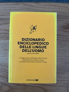 DIZIONARIO ENCICLOPEDICO DELLE LINGUE DELL'UOMO DI MICHEL MALHERBE 2007 - Picture 1 of 12