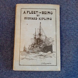 Rudyard Kipling - A Fleet in Being - Macmillan 1898 - 1st Edition - Picture 1 of 11