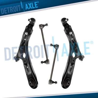 Front Lower Control Arms w/Ball Joints Sway Bars Kit for 2014 - 2019 Kia Soul EV - Image 1 of 4