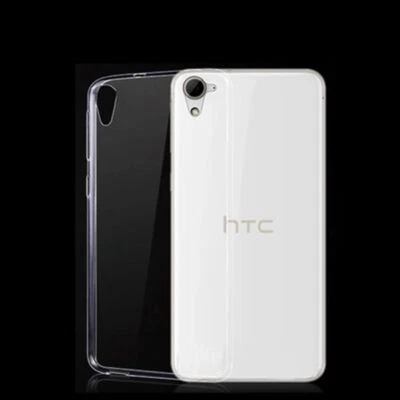Custodia Protettiva Cellulare Astuccio TPU Case per HTC Desire 626 Trasparente - Immagine 1 di 2