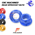 Blue Rear Wheel Sprocket Nuts M12 For Honda CBR500R 13 14 15 16 17 18 19 20