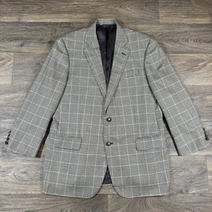 Brooks Brothers Blazer Mens 42R Madison Fit Houndstooth Window Pane Jacket - Picture 1 of 19