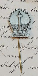 ROTTERDAM Euromast - Holland Netherlands, blason, coat of arms vintage pin badge - Picture 1 of 2