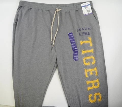 Liv Casual Mens LSU Tigers Louisiana State University Lounge Pants Size XXL Cover