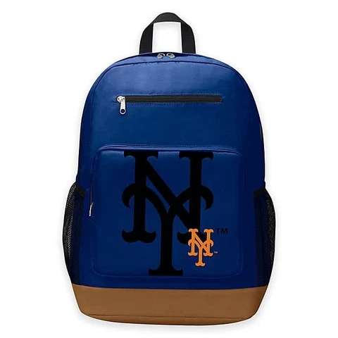 Officially Licensed MLB "Playmaker" Backpack (New York Mets) Cover
