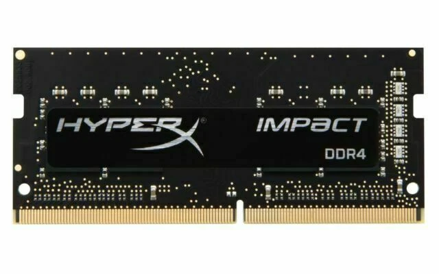 HyperX Impact DDR4 HX432S20IBK2/32 Memory 3200 MHz CL20 SODIMM 32 GB Kit, 2x16GB - Image 1 of 1