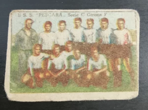 FIGURINA ANTEGUERRA VAV / BALILLA 1940/41 SQUADRA S.S. PESCARA n 11 ORIGINALE - Foto 1 di 2