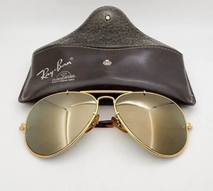 De colección B&L Ray Ban Bausch & Lomb G15 Diamante Duro 62mm Outdoorsman con Estuche - Imagen 1 de 16