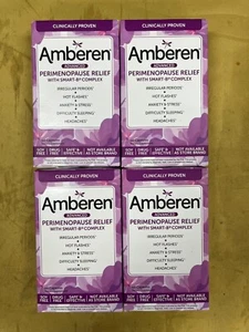 4 New Amberen Advanced Perimenopause Relief - 60 Capsules Each Box Exp. 12/2025 - Picture 1 of 1