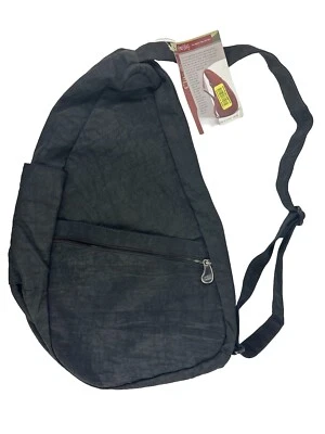 Bolso de Mano AmeriBag Saludable Espalda 19" Negro Envejecido Multi Bolsillo Clásico Coll. Foto 1 de 4