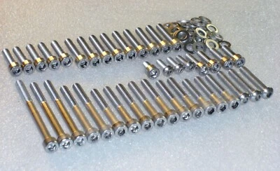 Suzuki VL1500 Intruder C90 Boulevard cubiertas motor 44 piezas acero inoxidable kit de pernos Allen Foto 1 de 4