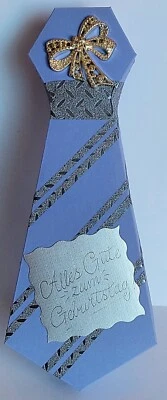 Krawatten Slips Geschenkbox Geburtstag Originelle Verpackung Gifbox Handmade - Bild 1 von 4