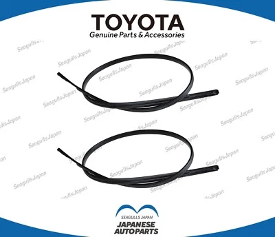 Toyota genuine Yaris Sedan Roof Drip Moulding Side Finish LH & RH PAIR 2007-2011 - Image 1 of 2