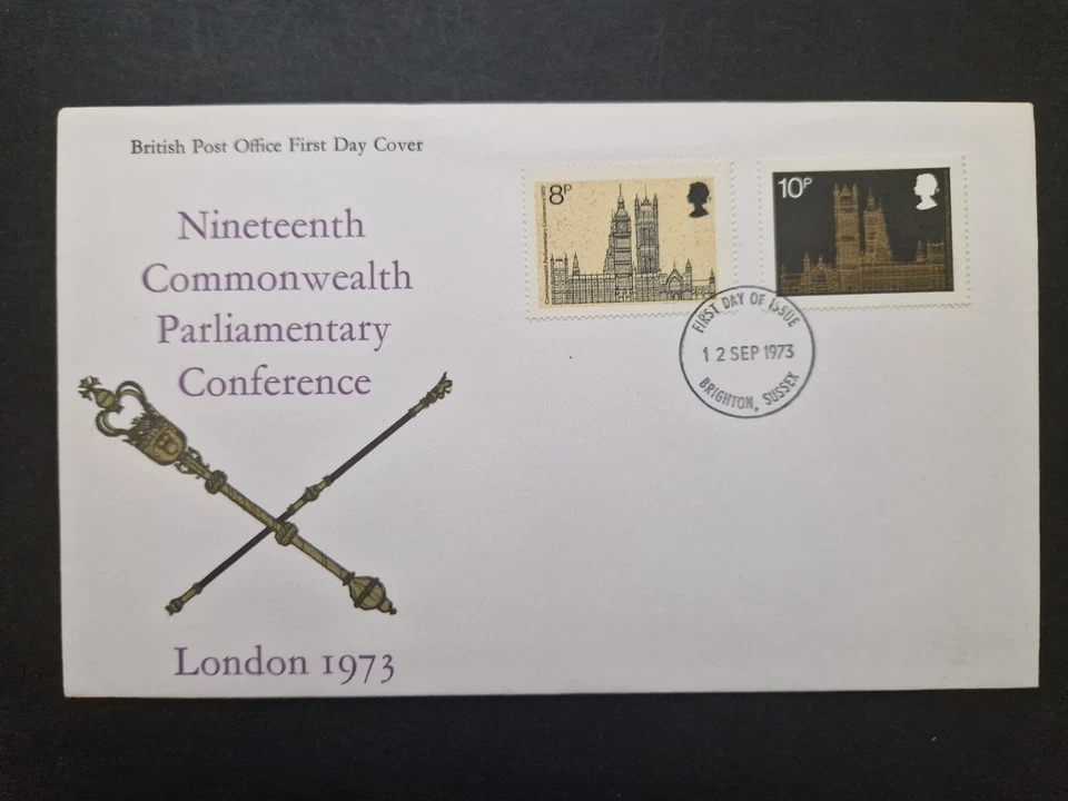 GB 1973 19th Commonwealth Parliamentary Conference, FDC, Brighton FDI #C63152 - Image 1 of 1