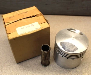 BSA C25 B25 TRIUMPH TR25 TR25W HEPOLITE 1967-1971 STD PISTON, PIN 40 970 NOS - Picture 1 of 8