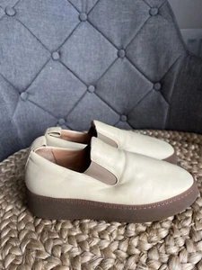 Scarpe ARKET EU 40 UK 6,5 plateau morbida nappa slip-on casual comode - Foto 1 di 11