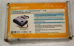 WiebeTech Forensic UltraDock V4 HDD SATA eSATA Firewire USB Field Imager (S21) - Bild 1 von 3