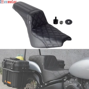 LS Step-Up Seat Soft Gel Pad For Harley Softail Slim FLSL Street Bob FXBB FXBBS - Picture 1 of 10