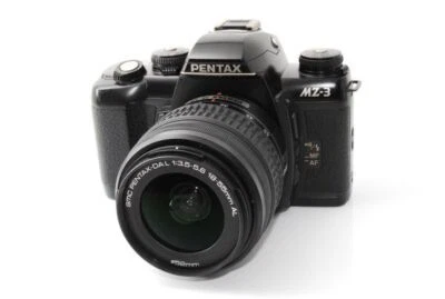 [ N MINT] Pentax MZ-3 35mm SLR Black Body only Film Camera PENTAX-DA L 18-55mm - Image 1 of 4