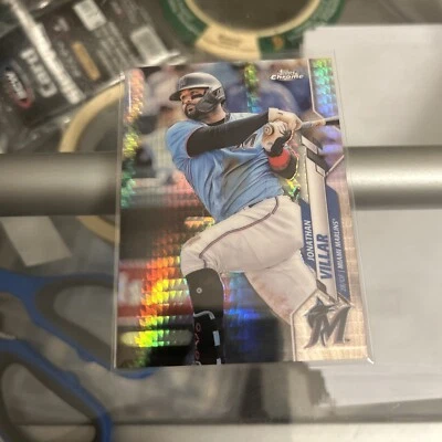 2020 Topps Chrome Update Target Prism Refractor /99 Jonathan Villar #U-13 - Image 1 of 2
