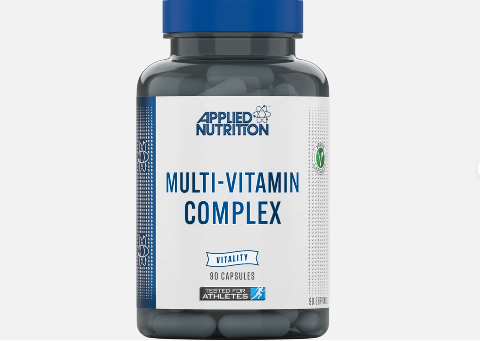 Applied Nutrition Complejo Multivitamínico 30 Nutrientes Sistema Inmunológico 90 Cápsulas Vegetales Foto 1 de 4