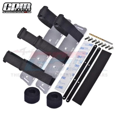 GPM Aluminum 7075 Battery Hold-Down Set For TRAXXAS 1/6 XRT/X-MAXX 6S/8S - Image 1 of 3