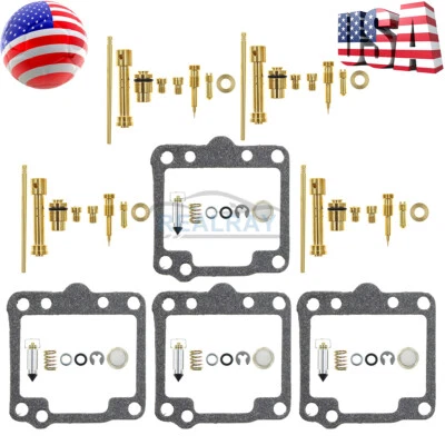 4x Kit Reparación Carburador Carburador Reconstruido Para Suzuki GS650E GS650G GS650GL GS650M Foto 1 de 4