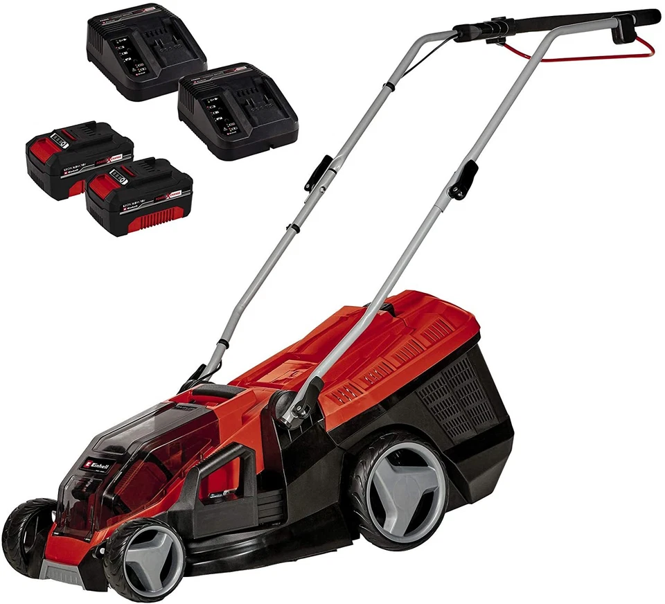 Einhell  GE-CM 36/36 Li 2x4,0Ah Akku Rasenmäher Akkurasenmäher 36 cm PXC  - Bild 1 von 4