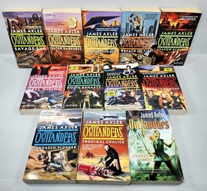 JAMES AXLER OUTLANDERS Book Lot Of 12 Paperback Fantasy Sci-fi - Imagen 1 de 5