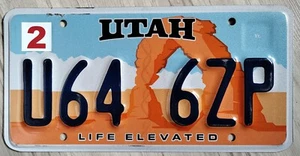 TARGA UTAH Originale TARGHE auto AMERICANE USA arco deserto salt lake FARWEST - Foto 1 di 1