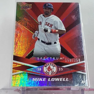 2009 Upper Deck Spectrum Red /250 Mike Lowell #16 - Picture 1 of 2