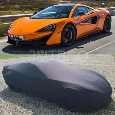 Cubierta de coche exterior satinada elástica antipolvo arañazos protector UV para McLaren 570S 720S Foto 1 de 4
