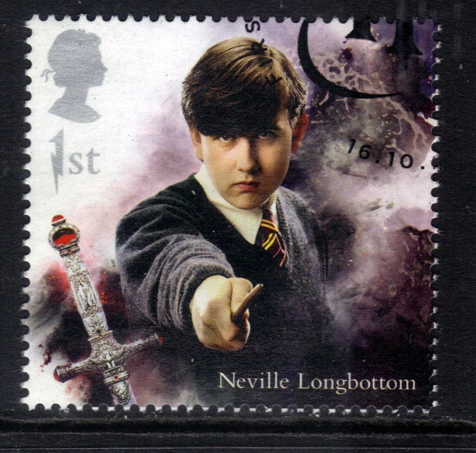 GB 2018 QE2 1st Harry Potter Neville Longbottom Ex Fdc SG 4149 ( R1074 ) - Image 1 of 1