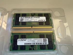 Lenovo 32GB (16GB x 2) SODIMM Kit, DDR5-5600, Genuine; use for P16 gen 2 - Picture 1 of 3