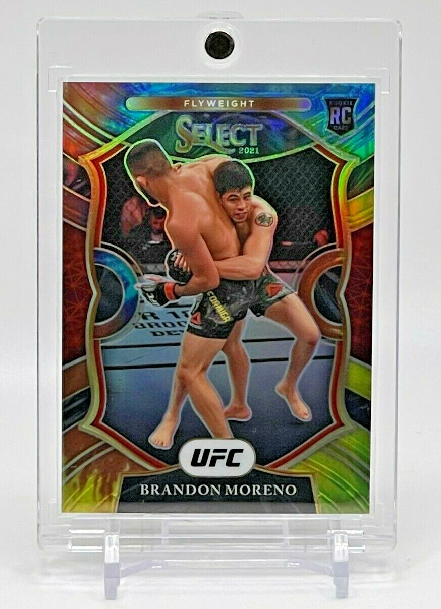 2021 Panini UFC Select BRANDON MORENO Concourse TIE DYE Prizm ROOKIE #23/25 - RC