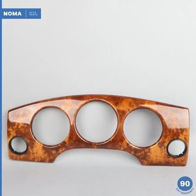 Cuadro de instrumentos del lado izquierdo del conductor 98-03 Jaguar XJ8 XJR VDP X308 bisel OEM Foto 1 de 4