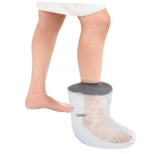 Water Proof Leg Cast Cover for Shower - Watertight Foot Protector (Foot &  - Picture 1 of 7