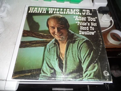 Vinyl LP: HANK WILLIAMS JR After You Pride's / Not Hard To Swallow (1973) - Image 1 of 4