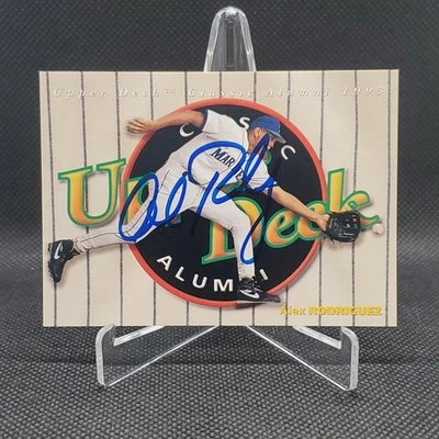 Alex Rodriguez Autograph 1994 Upper Deck Classic Alumni #298 RC AUTO - Image 1 of 2