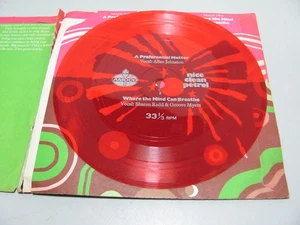Amoco Nice Clean Petrol Red Flexidisc 45rpm Preferential Matter Allan Johnston - Imagen 1 de 9