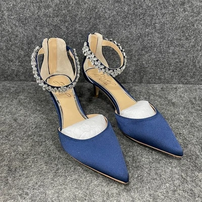 Tacones de gatito BADGLEY MISCHKA Robles adornados con cristal para mujer talla 6 Foto 1 de 4