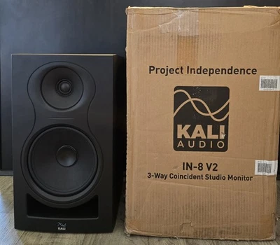 Kali Audio IN-8 V2 8" 3-Way 140-Watt Powered Studio Monitor - Single - Image 1 of 4