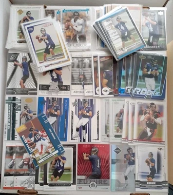 2005 Derek Anderson HUGE 87 card Rookie Jersey Auto Lot Oregon State Beavers - Image 1 of 3