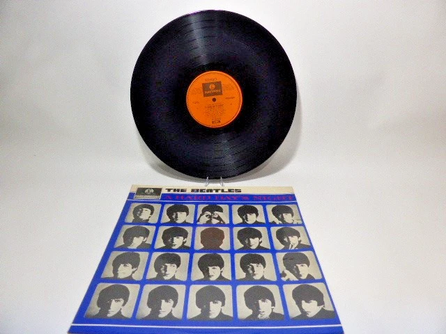The Beatles A Hard Days Night RARE 1969 Australian Parlophobe Orange Label Vinyl - Image 1 of 4
