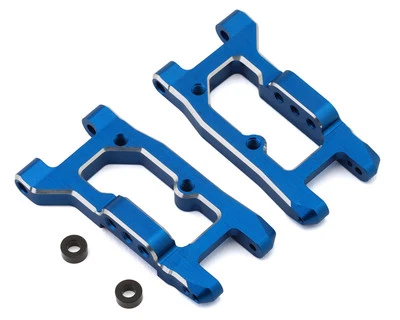 Yokomo RD2.0/SD2.0 Aluminum Short Rear Weight H Suspension Arms (Blue) (2) - Image 1 of 2