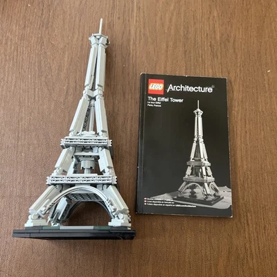 LEGO ARCHITECTURE: The Eiffel Tower (21019) Used - Image 1 of 4