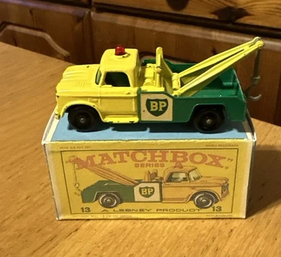 Camión de demolición Matchbox #13 original BP Dodge de colección. Hecho por Lesney. Foto 1 de 4