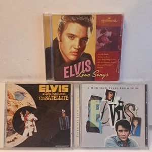 3 Good CD's by ELVIS,CONCERT Satellite, Love Songs, 100 Yrs From Now - Bild 1 von 5