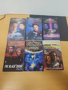 (6) Star trek Voyager Books 3, 7, 8, 13, 15 & Other - Picture 1 of 17