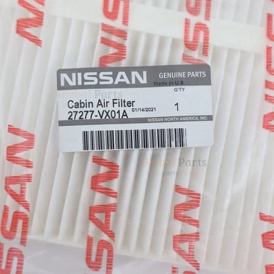 NISSAN OEM FILTER AIR CONDITIONER 27277VX01A(27277-VX01A) - Image 1 of 4